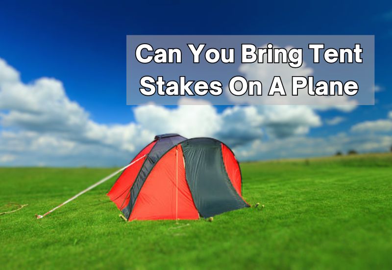 Can You Bring Tent Stakes On A Plane